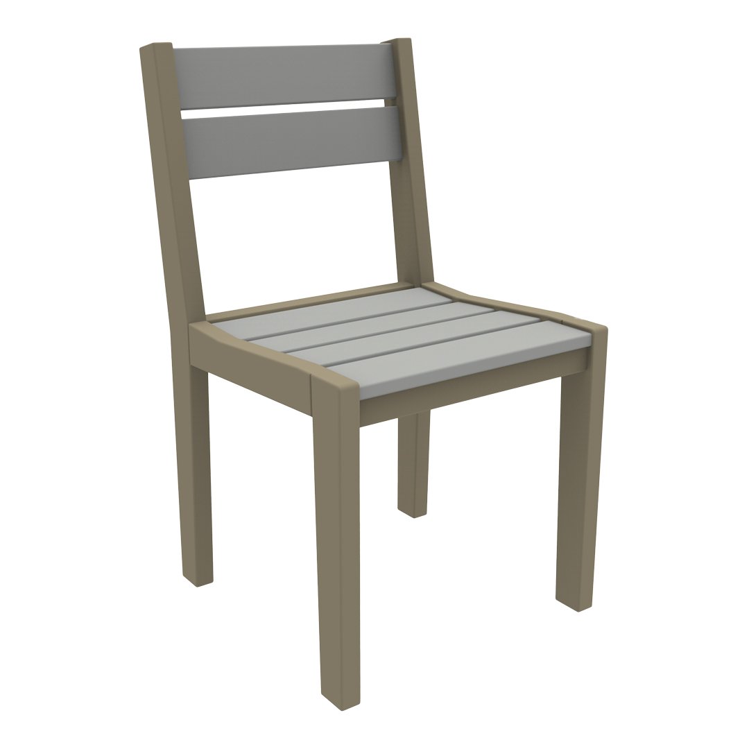 Stylish Coastline Cafe Dining Chair - Modern Wooden Bistro Chair for Kitchen, Restaurant & Patio - Perfect for Home, Cafe & Outdoor Dining