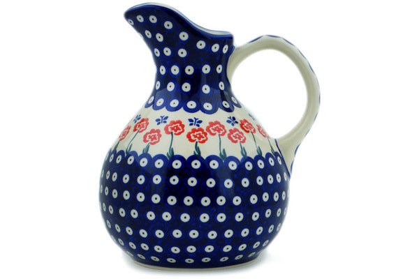 10 Cup Pitcher with Blue Eye Spring Design - Large Capacity Water Pitcher for Refrigerator, Iced Tea, Lemonade & Fruit Infused Water - Perfect for Home, Office & Outdoor Use