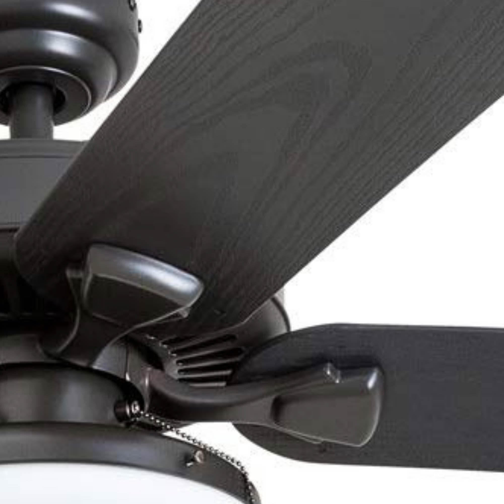 Honeywell Belmar 52 Inch Indoor/Outdoor Ceiling Fan with LED Light - 5 Blade Tri-Mount Design, Pull Chain Control, ETL Damp Rated, Bronze (50512-01) - Perfect for Living Rooms, Bedrooms, Patios and Covered Outdoor Spaces