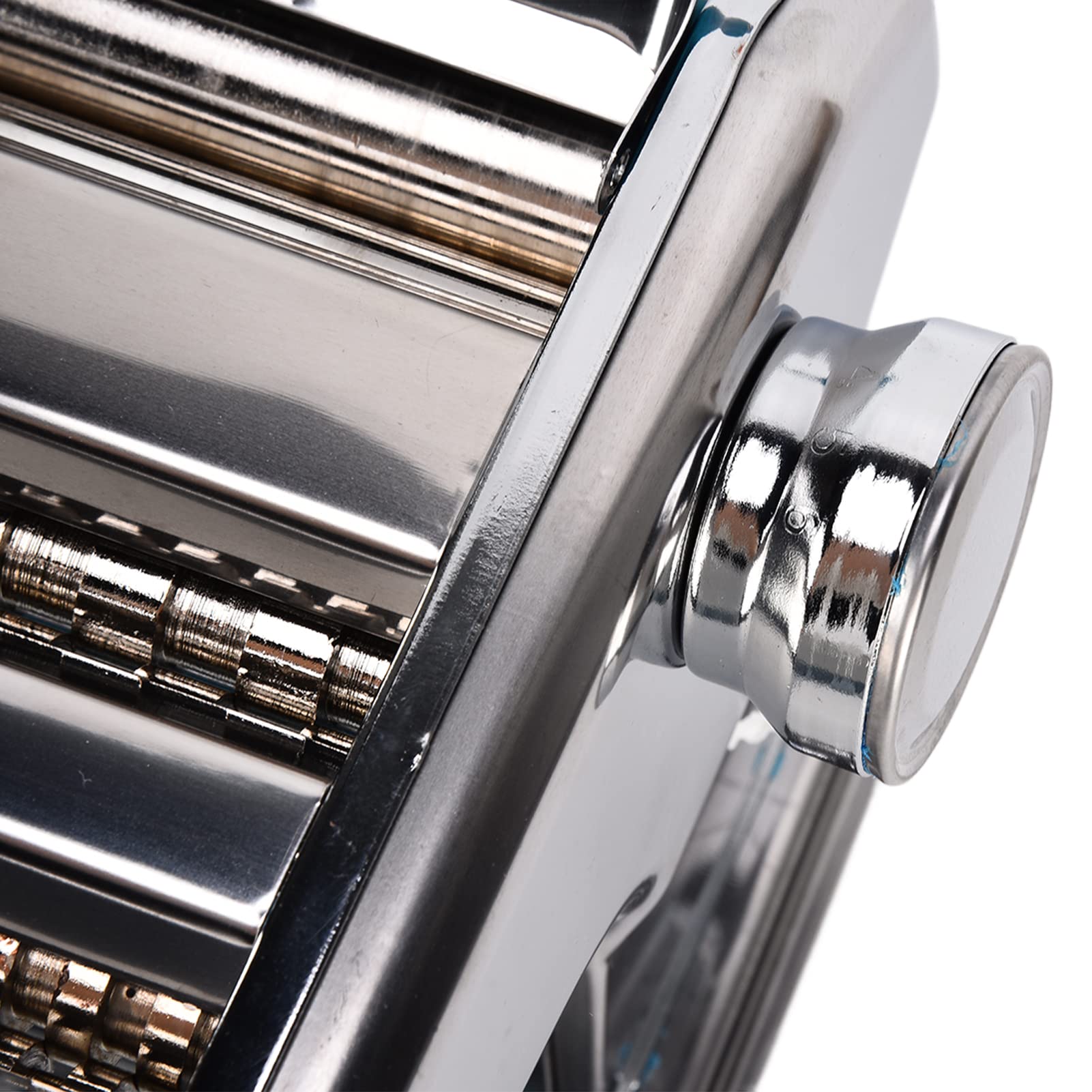 Stainless Steel Manual Pasta Maker Machine - 3 Blade Dough Sheeter for Homemade Noodles, Ravioli & Lasagna | Perfect for Italian Cooking, Restaurant & Home Kitchen Use