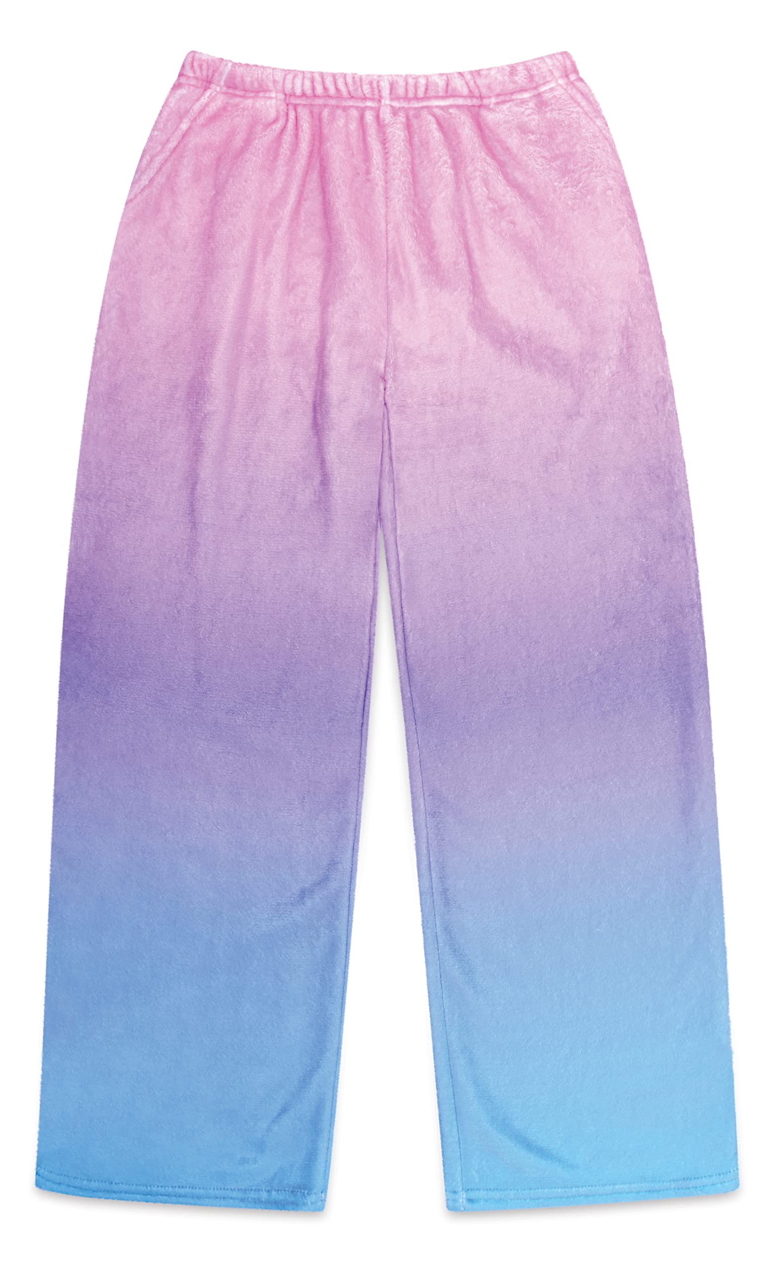 iScream Big Girls Silky Soft Plush Fleece Pajama Pants - Snacks & Sweets Collection - Cozy Lounge Wear for Sleepovers, Movie Nights & Winter Comfort