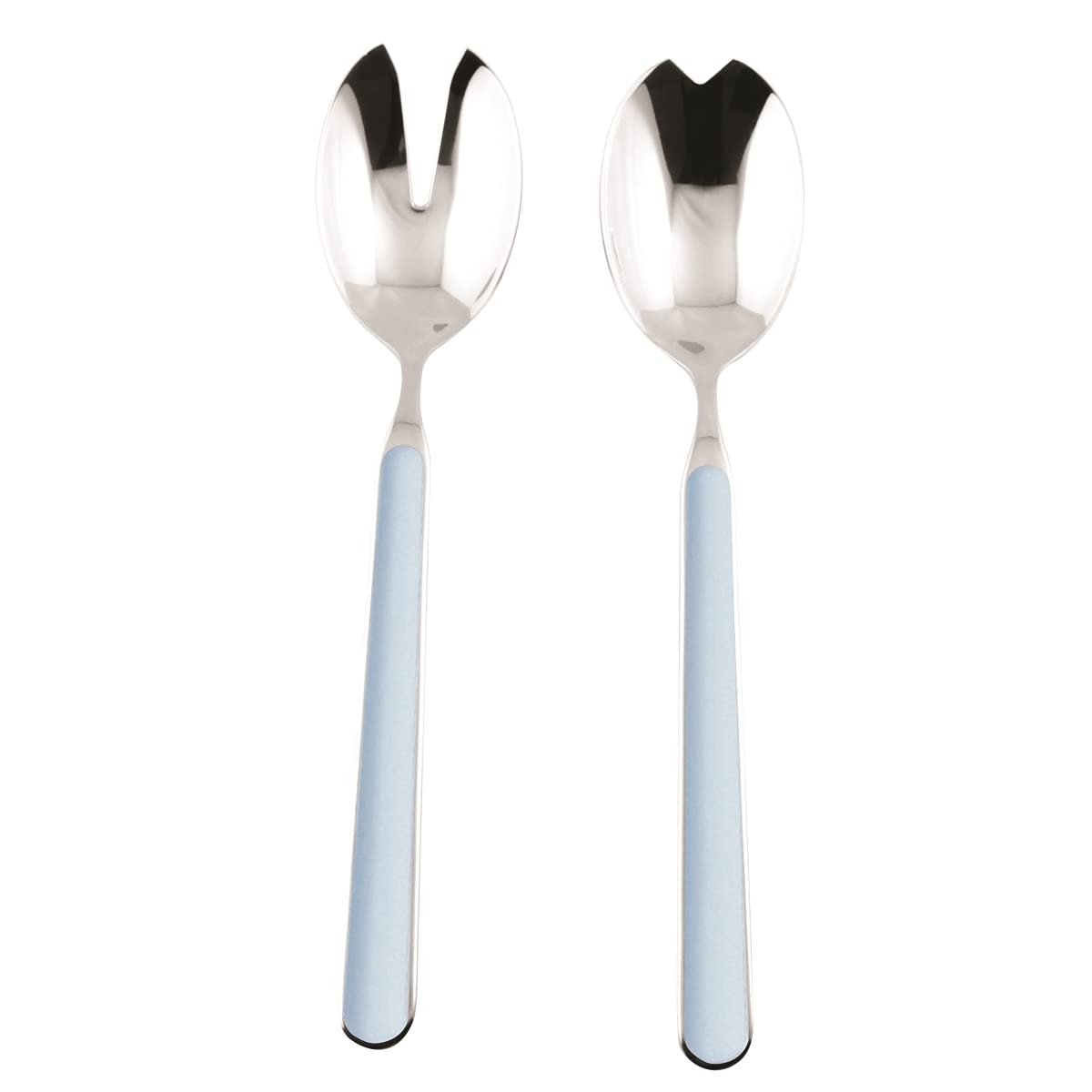Fantasia Salad Set, Azzurro Blue - 2 Piece Dinnerware Set for Home & Entertaining | Perfect for Salads, Appetizers & Party Serving