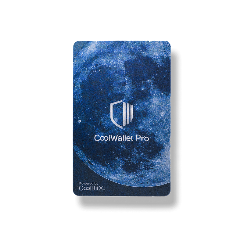 CoolWallet Pro - Secure Bluetooth Hardware Wallet for Bitcoin & Cryptocurrencies | Cold Storage for Crypto Assets | Perfect for Trading, Investing & Digital Payments