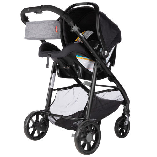 Diono Quantum 4-in-1 Convertible Travel System with LiteClik 30 R SafePlus Infant Car Seat & Base - Safe Car Seat for Babies & Toddlers, Perfect for Road Trips, Air Travel & Everyday Use