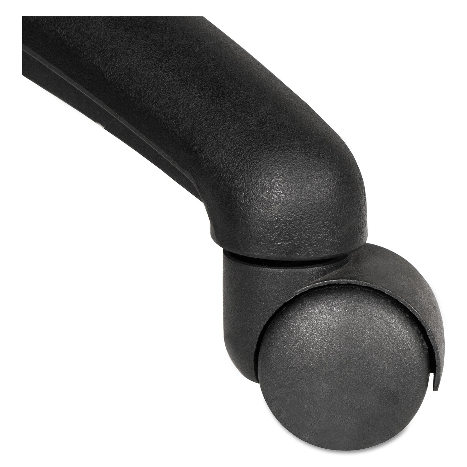 Alera® Dual Wheel Hooded Casters with Grip Ring Type B Stem - 1.5