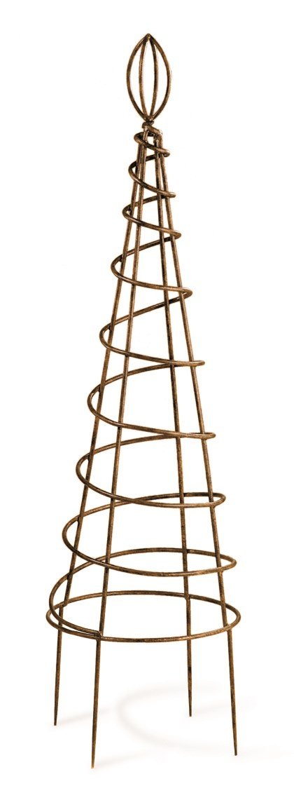 Deer Park TO103 Small Spiral Topiary Artificial Plant - 12