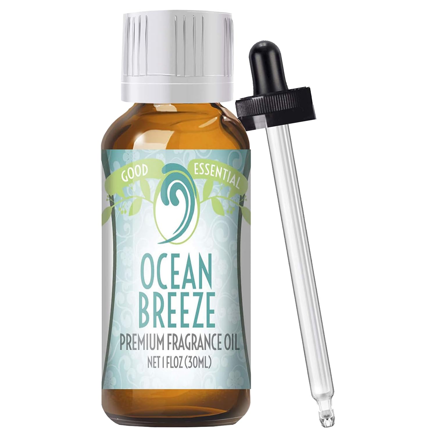 Premium Ocean Breeze Fragrance Oil - 30ml (1 fl oz) Essential Oil for Diffusers, Candles, Soaps & Aromatherapy | Long-Lasting Scent for Home, Spa & Relaxation | Perfect for DIY Candle Making, Bath Products & Room Freshening