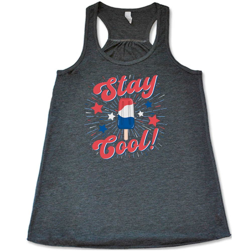 Stay Cool Popsicle Shirt - Fun Summer Graphic Tee for Men & Women - Perfect for Beach, Pool Parties & Casual Outings