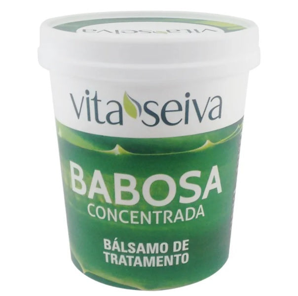 Vita Seiva Aloe Vera Concentrated Shine Hydration Treatment Balm 500g - Deep Moisturizing Hair Care for Dry, Damaged Hair - Perfect for Salon & Home Use