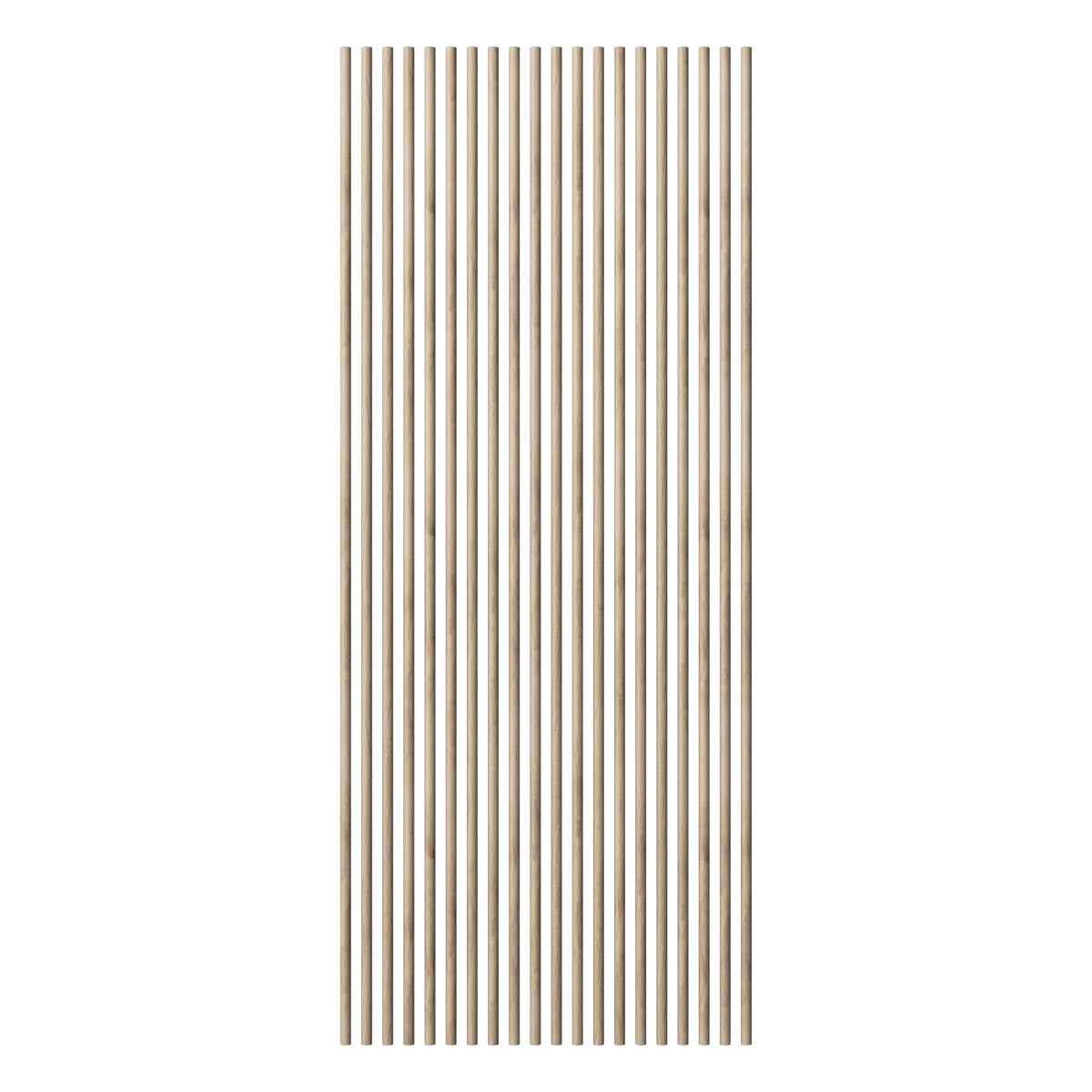 Premium Stain-Grade Hardwood Slats - Half Round Design for DIY Furniture & Home Decor Projects - Perfect for Bed Frames, Benches, and Wall Paneling