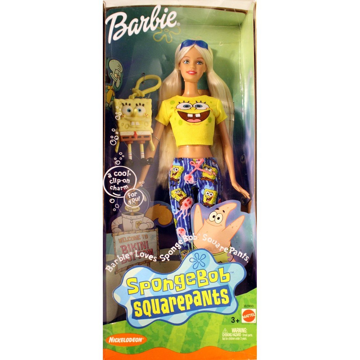 Mattel Barbie Loves Spongebob Squarepants Collector Doll - Pop Culture Crossover Toy for Kids & Collectors | Perfect Gift for Birthday, Christmas & Display