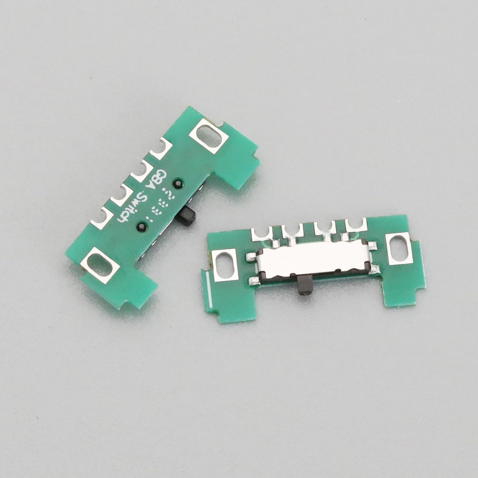 EMSea 2-Pack Slide Power Switch Replacement Parts for Gameboy GBA - ON/OFF Power Button Repair Panel - Compatible with Gameboy Advance Console - Perfect for Gaming Repair & Maintenance