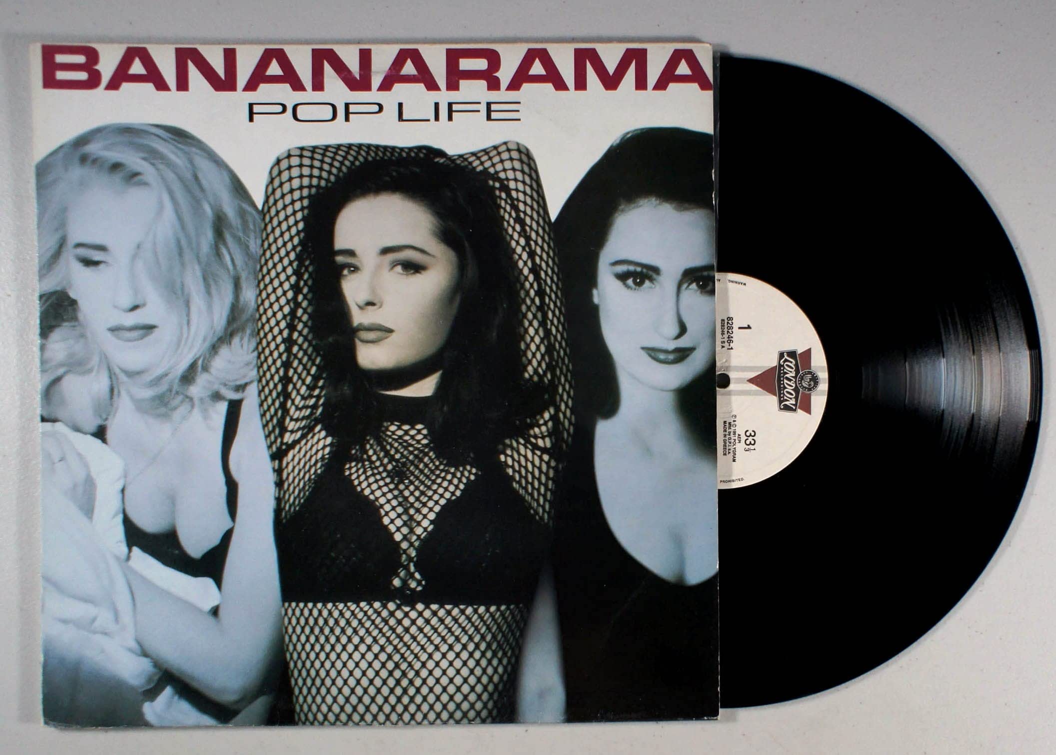 Bananarama - Pop Life Vinyl LP (London Records 828246.1) - 80s British Pop Music - Perfect for Record Collectors & Retro Music Lovers
