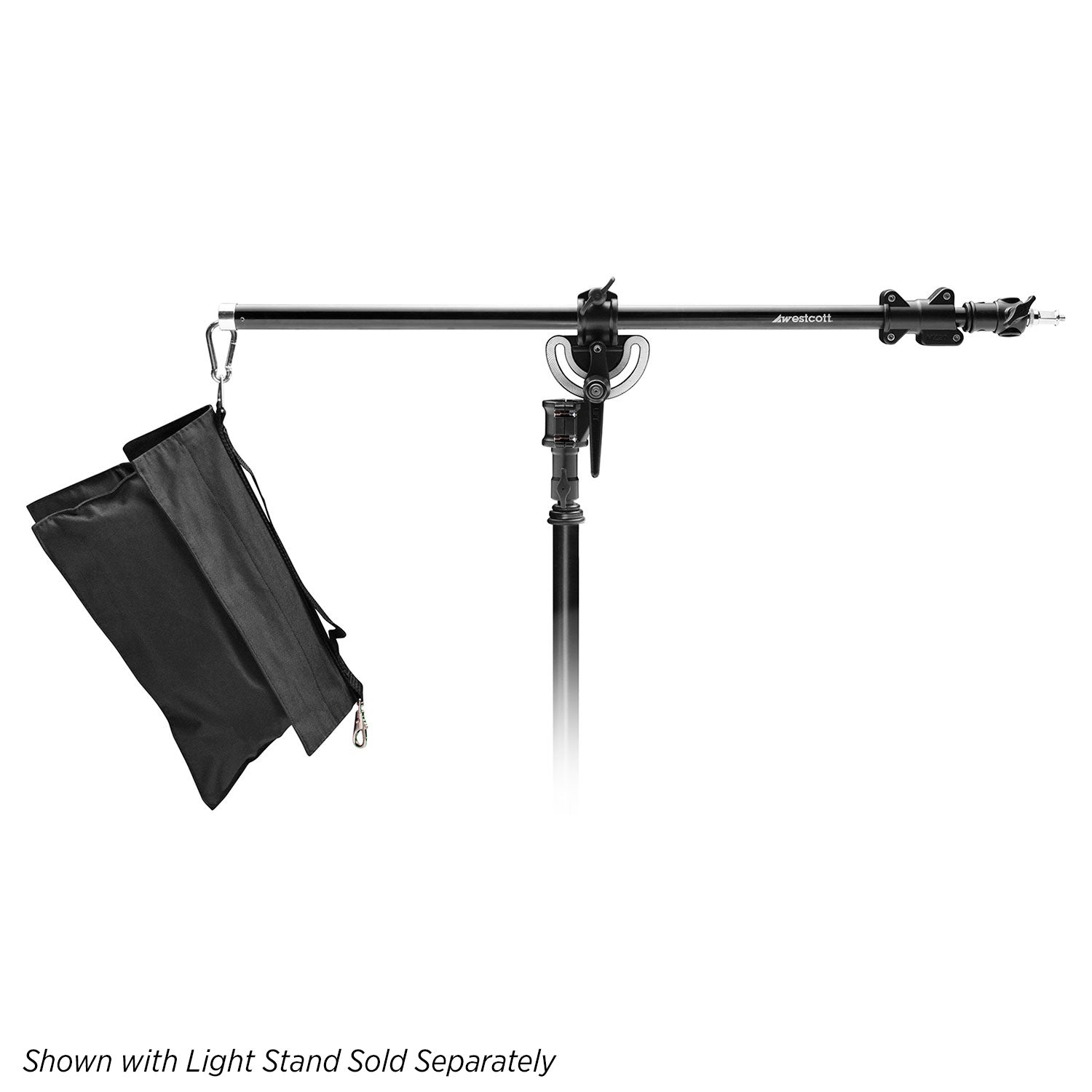 Mini Boom Arm with Weight Bag - Adjustable Microphone Stand Accessory for Podcasting, Streaming & Studio Recording