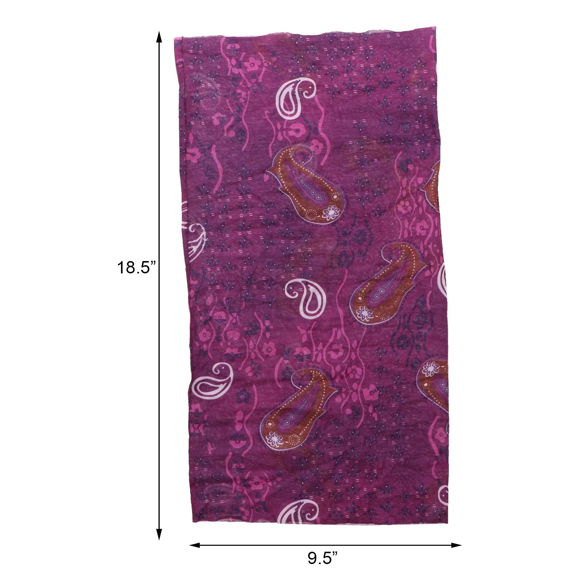 Seamless Bandana Tube Face Scarf - Breathable, Adjustable, Multifunctional Headwear for Outdoor Sports, Cycling, Hiking, and Sun Protection