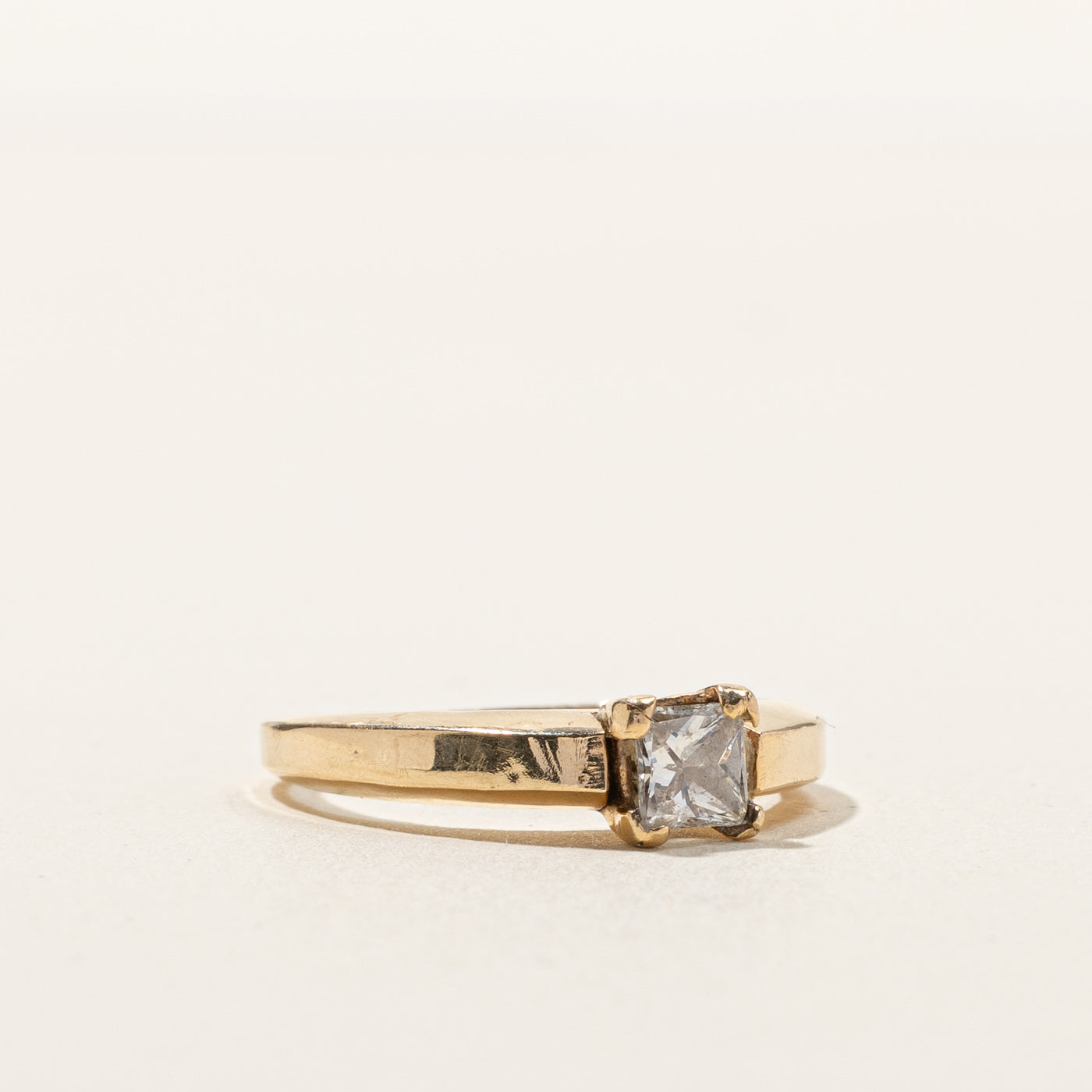 Princess Cut Diamond Ring | 0.44 Carat Solitaire Engagement Ring | Size 6.25 | Perfect for Proposals, Anniversaries & Special Occasions