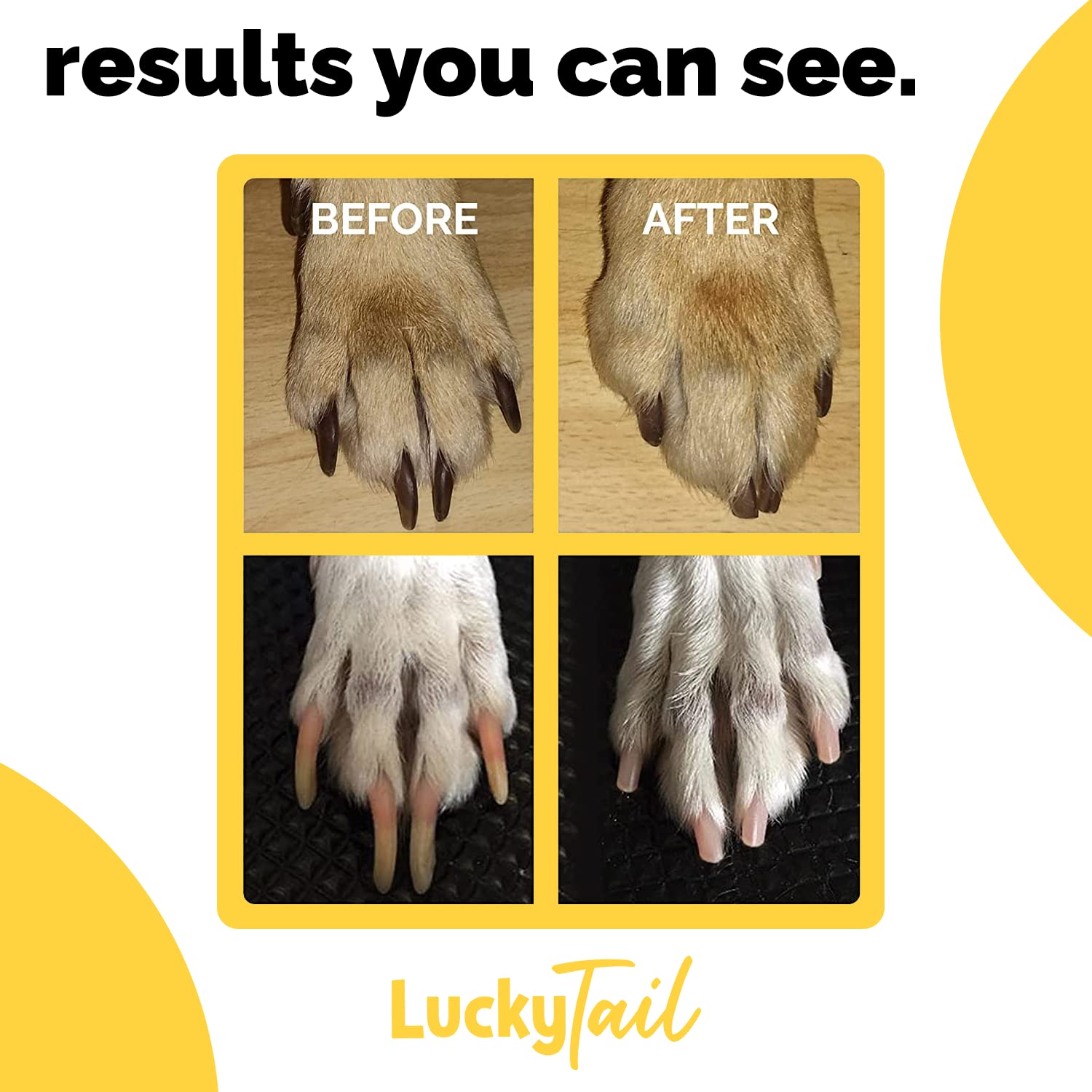 LuckyTail Dog Nail Grinder with Diamond Tip - Replacement Head for Small Medium Large Dogs - Professional Pet Grooming Tool Kit - 1 Pack - Perfect for At-Home Nail Trimming & Pet Spa Days
