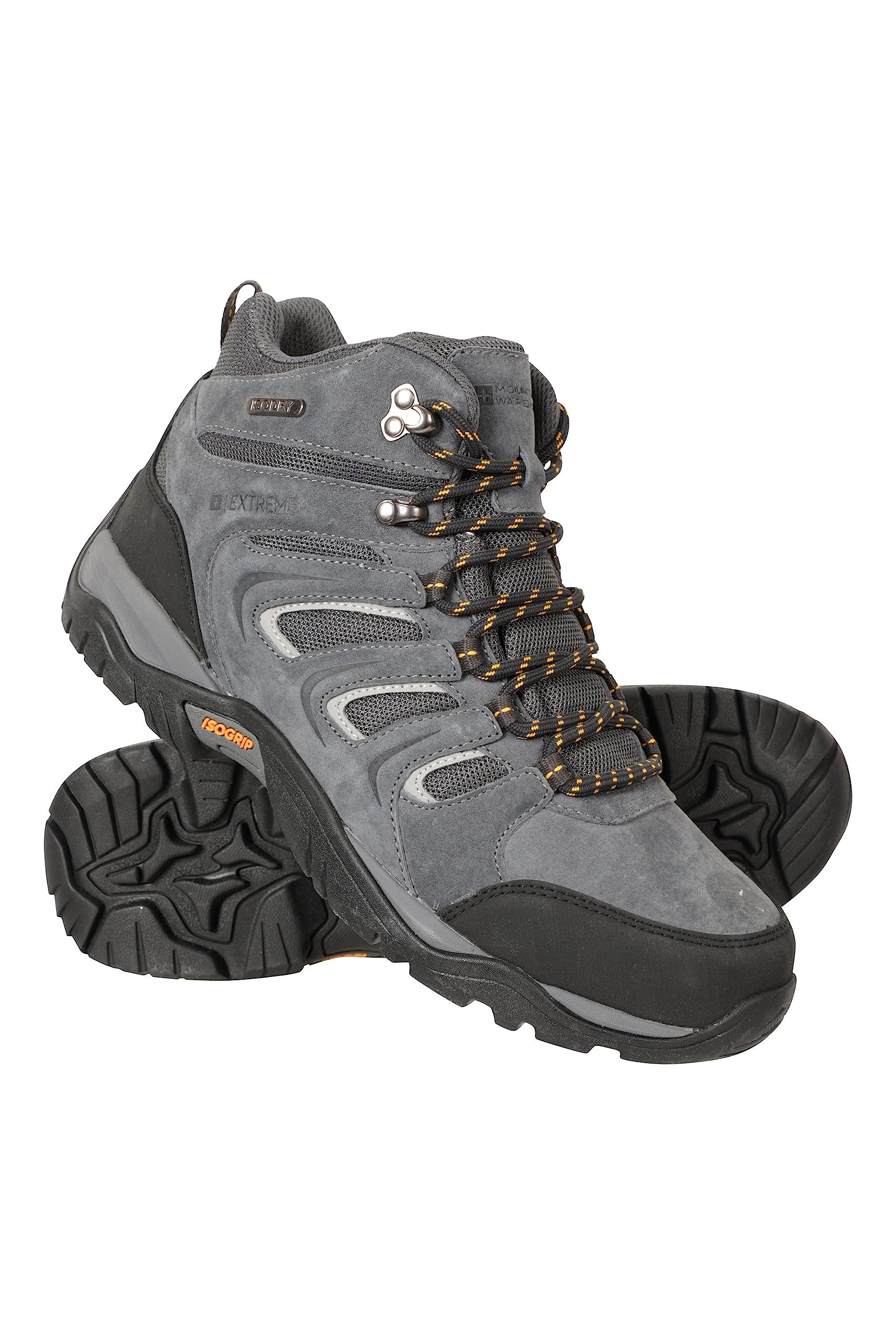 Mountain Warehouse Aspect Extreme Men's Waterproof Hiking Boots with IsoGrip Technology - Durable Outdoor Trekking Shoes for Hiking, Camping & Backpacking Adventures