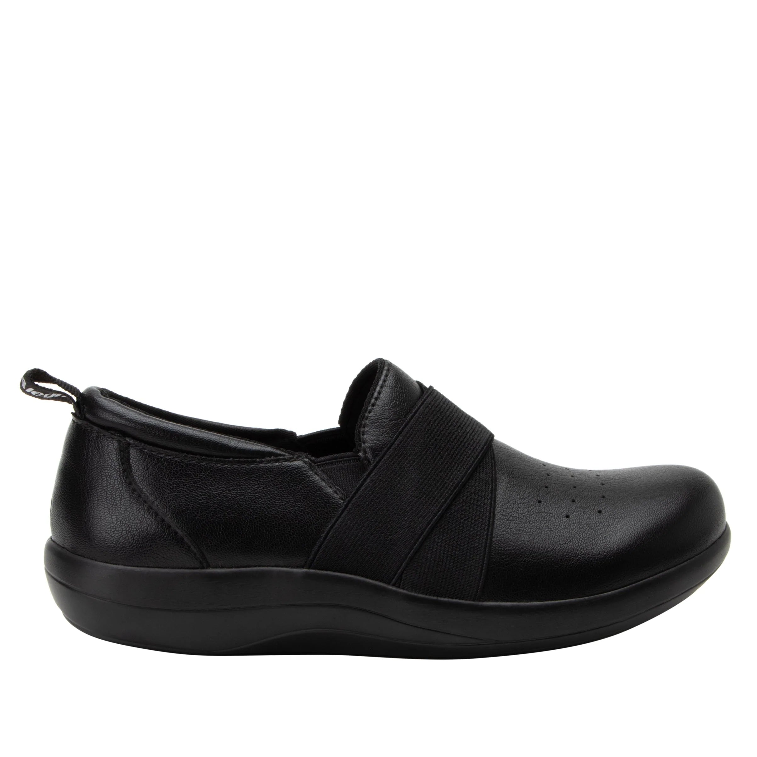 Alegria Savvie Smooth Black Women's Comfort Shoes - Perfect for Nurses, Teachers & All-Day Wear