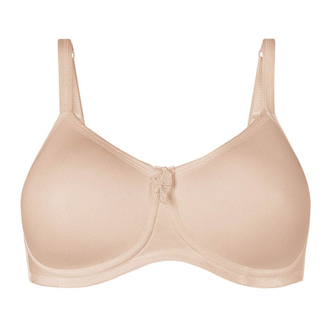 Amoena Lara Post-Surgery Mastectomy Bra - Comfortable & Supportive Nude Underwire Bra for Breast Cancer Survivors | Perfect for Daily Wear & Recovery