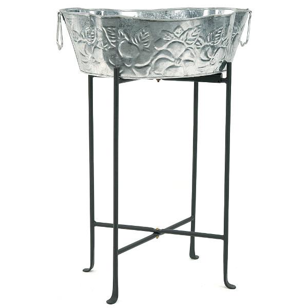 Achla Designs Embossed Tubs C 52 C 52C - Premium Decorative Bathtub for Modern Bathrooms | Perfect for Spa-Like Relaxation & Luxury Home Decor
