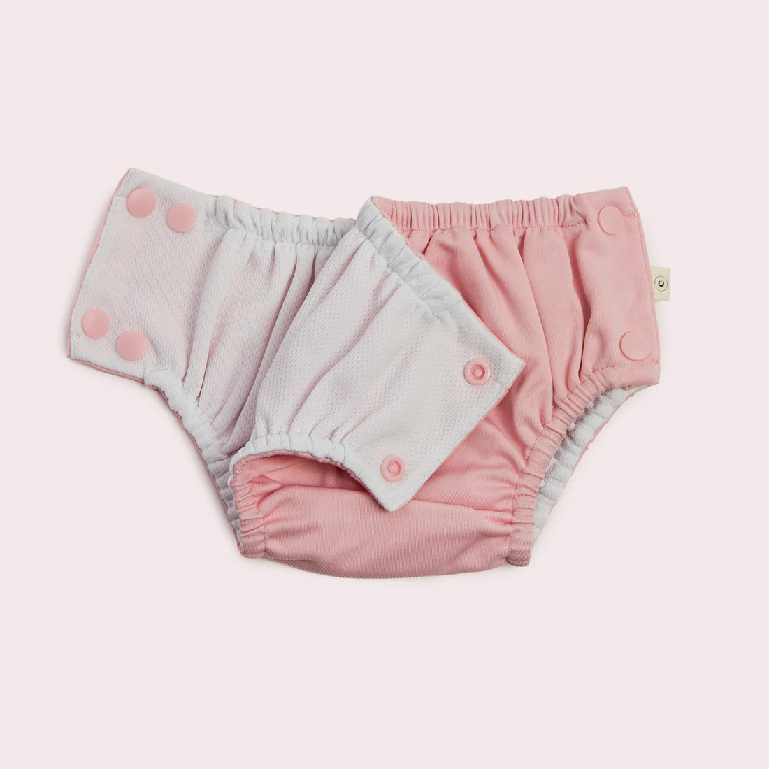 EcoNaps Reusable Swim Diaper for Babies - Soft & Eco-Friendly Peony Print - Perfect for Pool, Beach & Water Play