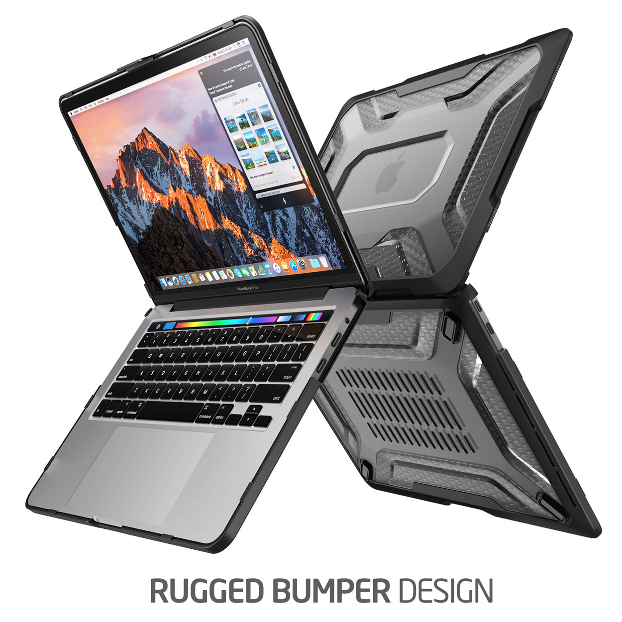 MacBook Pro 13 inch Case (2020 & 2022 Model) - Unicorn Beetle Rugged Protective Cover - Shockproof & Scratch Resistant - Black - Perfect for Travel, Work & Outdoor Use