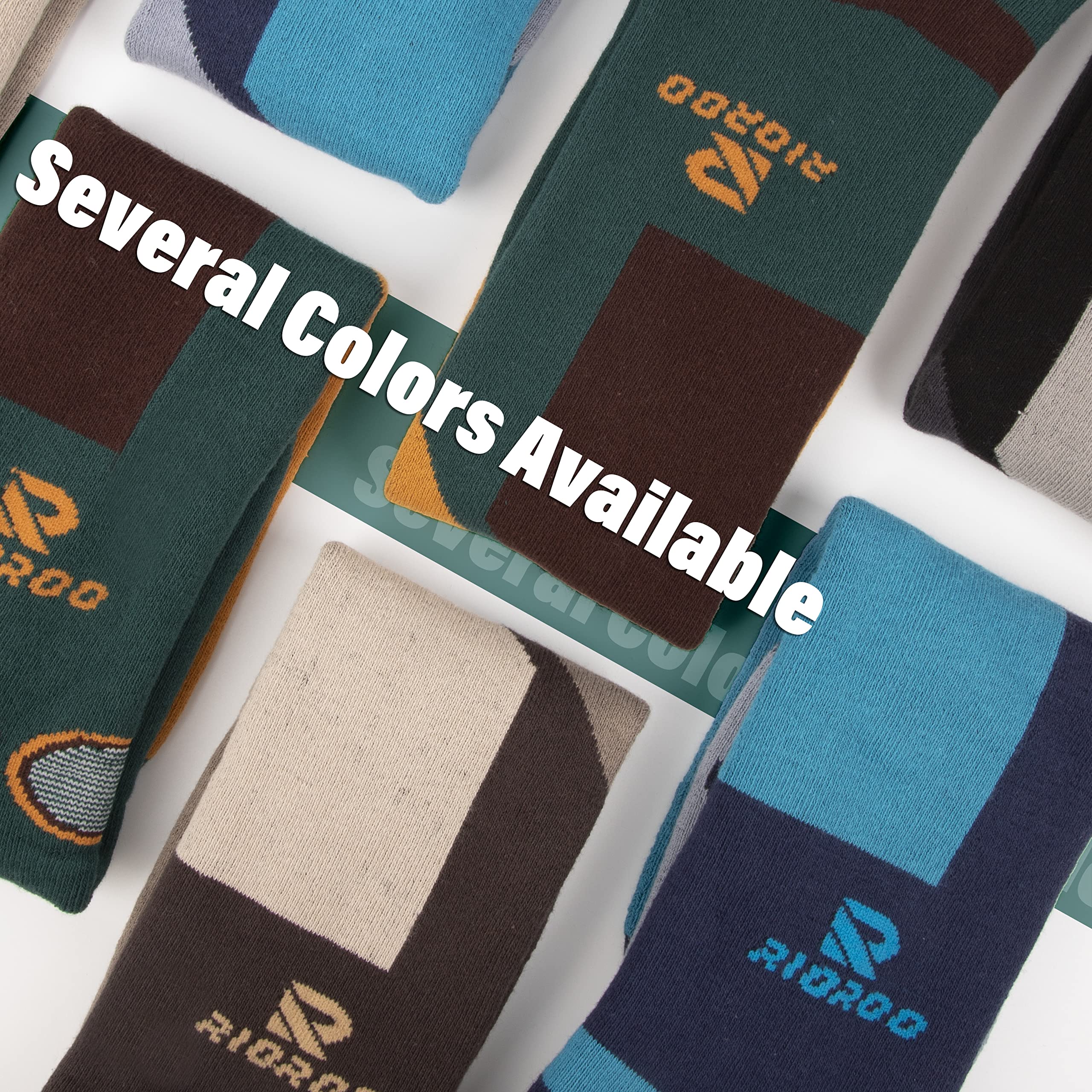 Thermal Ski Socks for Men & Women - 3 Pairs Knee-High Warm Winter Socks for Skiing, Snowboarding & Outdoor Sports - Perfect for Cold Weather Activities & Snow Adventures