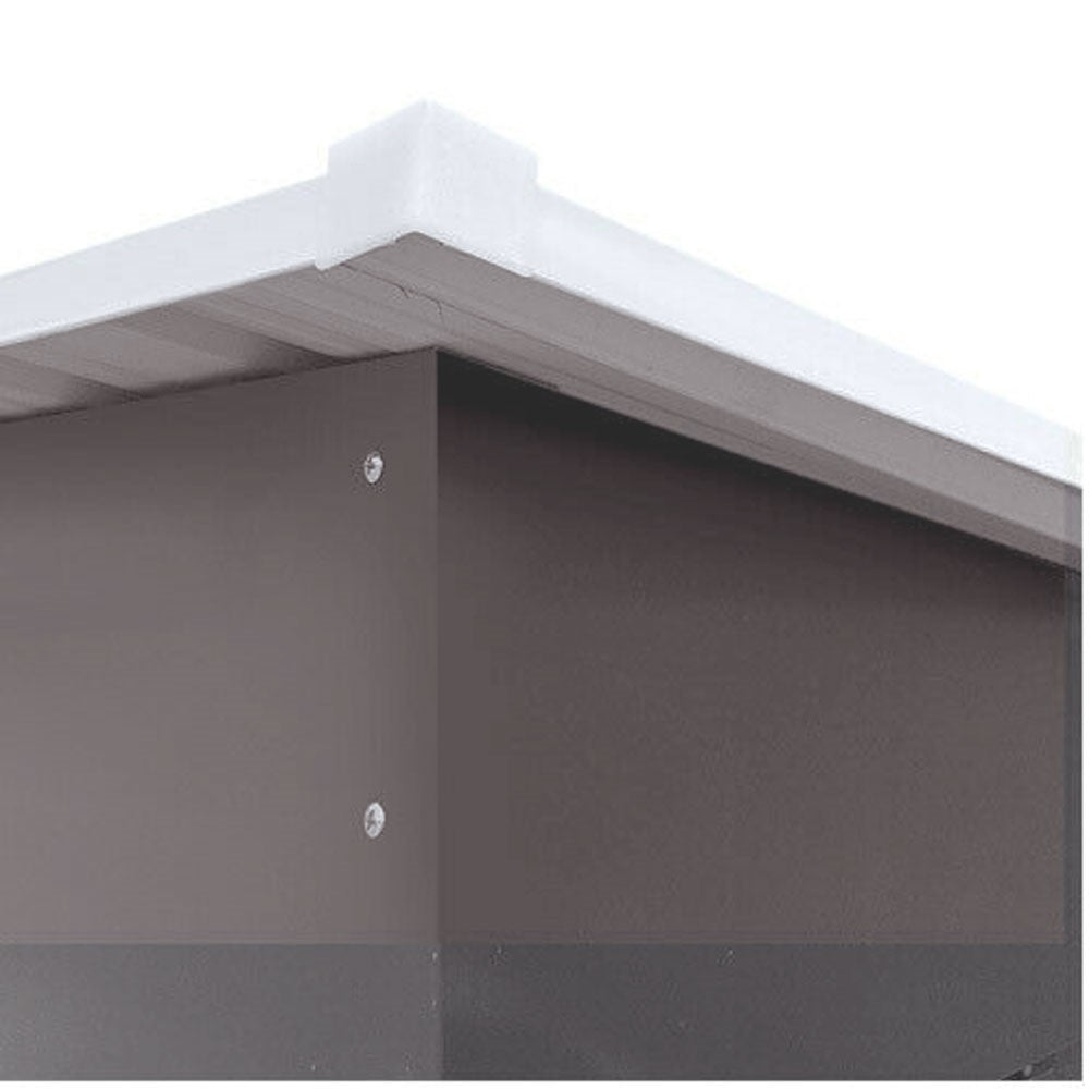 1.94x1.21x1.82M Heavy-Duty Garden Shed Tool Storage Organizer - BM667 Model for Outdoor Equipment, Lawn Mower & Gardening Tools Storage