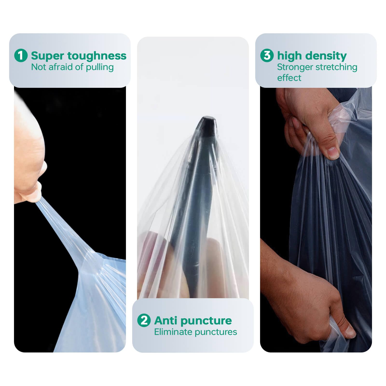 6.5X6.5FT Clear Greenhouse Plastic Sheeting - 6 Mil Thick Anti-Drip Greenhouse Film Cover for Gardening, Farming & Plant Protection - Durable UV-Resistant Polyethylene Plastic for Greenhouses, Agriculture & Hydroponics (Perfect for Seed Starting, Plant Growth & Season Extension)