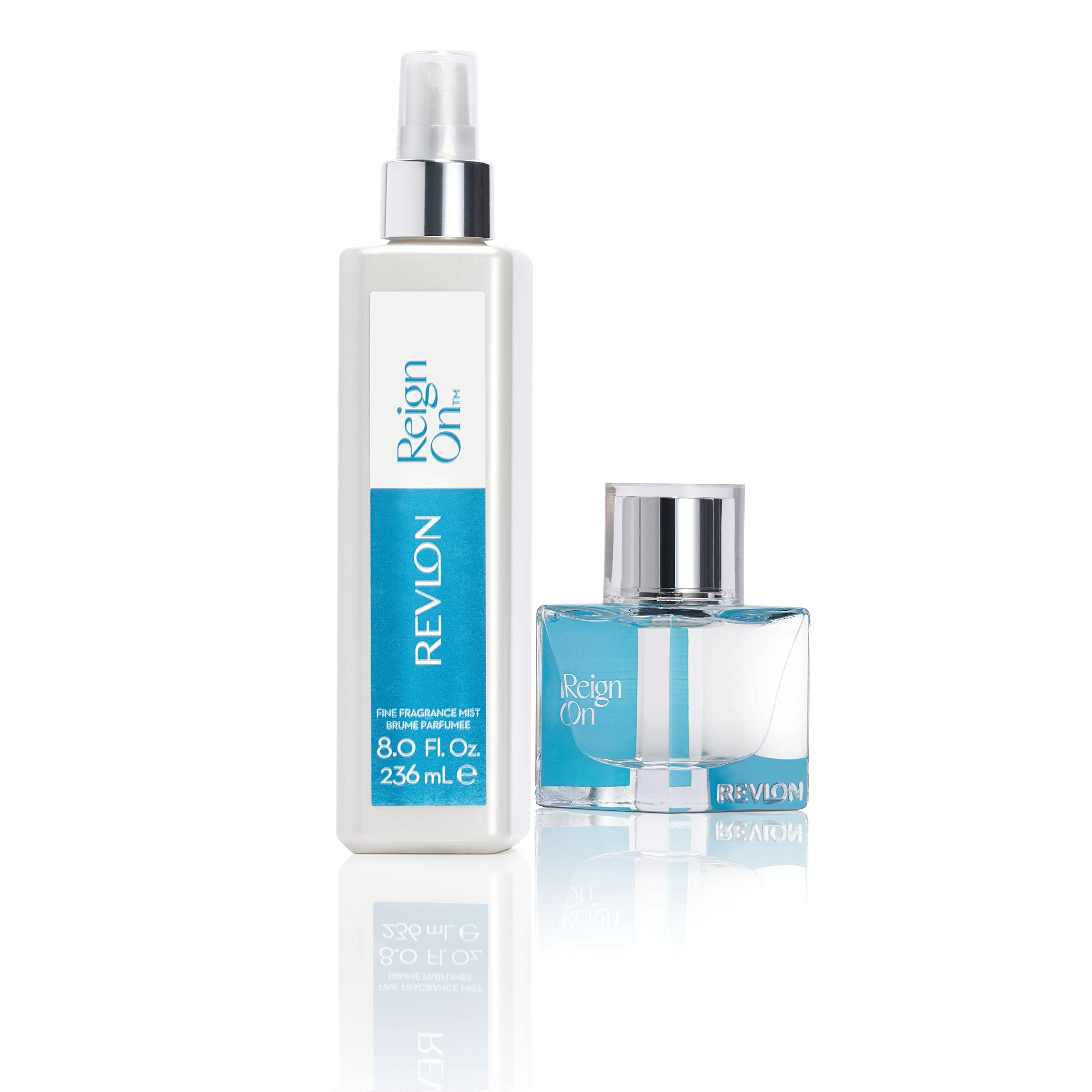 REVLON Reign On Eau de Toilette Spray for Women, 8 Fl Oz - Floral Perfume for Everyday Wear, Date Nights & Special Occasions