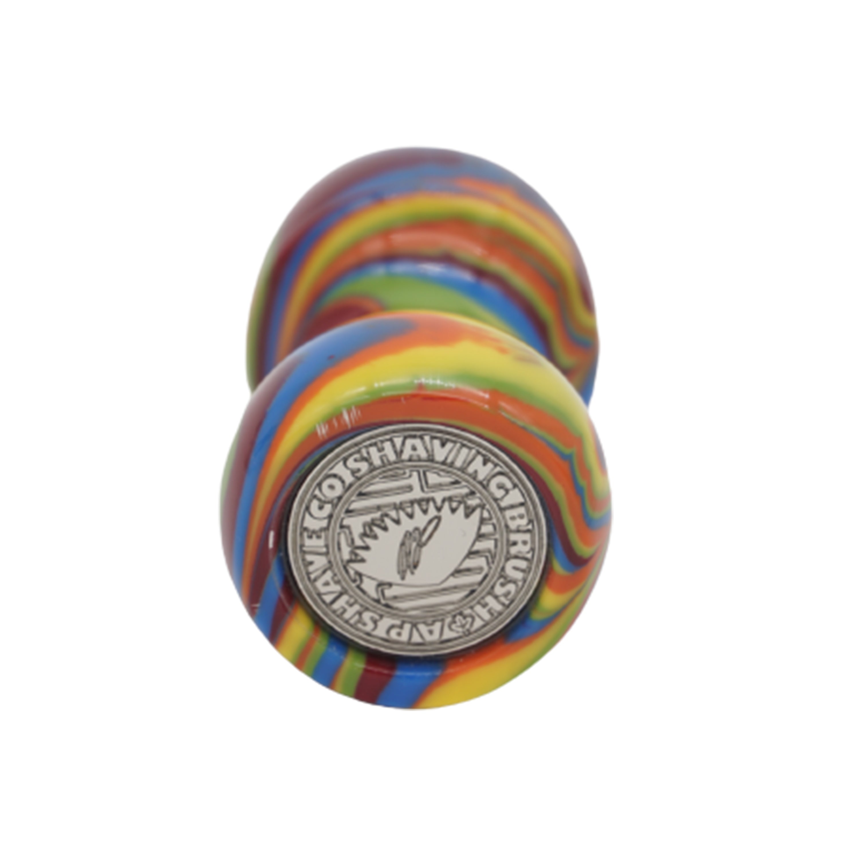 Premium Handcrafted Disco Shaving Brush Handle - Fits 28mm & 30mm Knots - Perfect for Wet Shaving & Grooming Gifts for Men