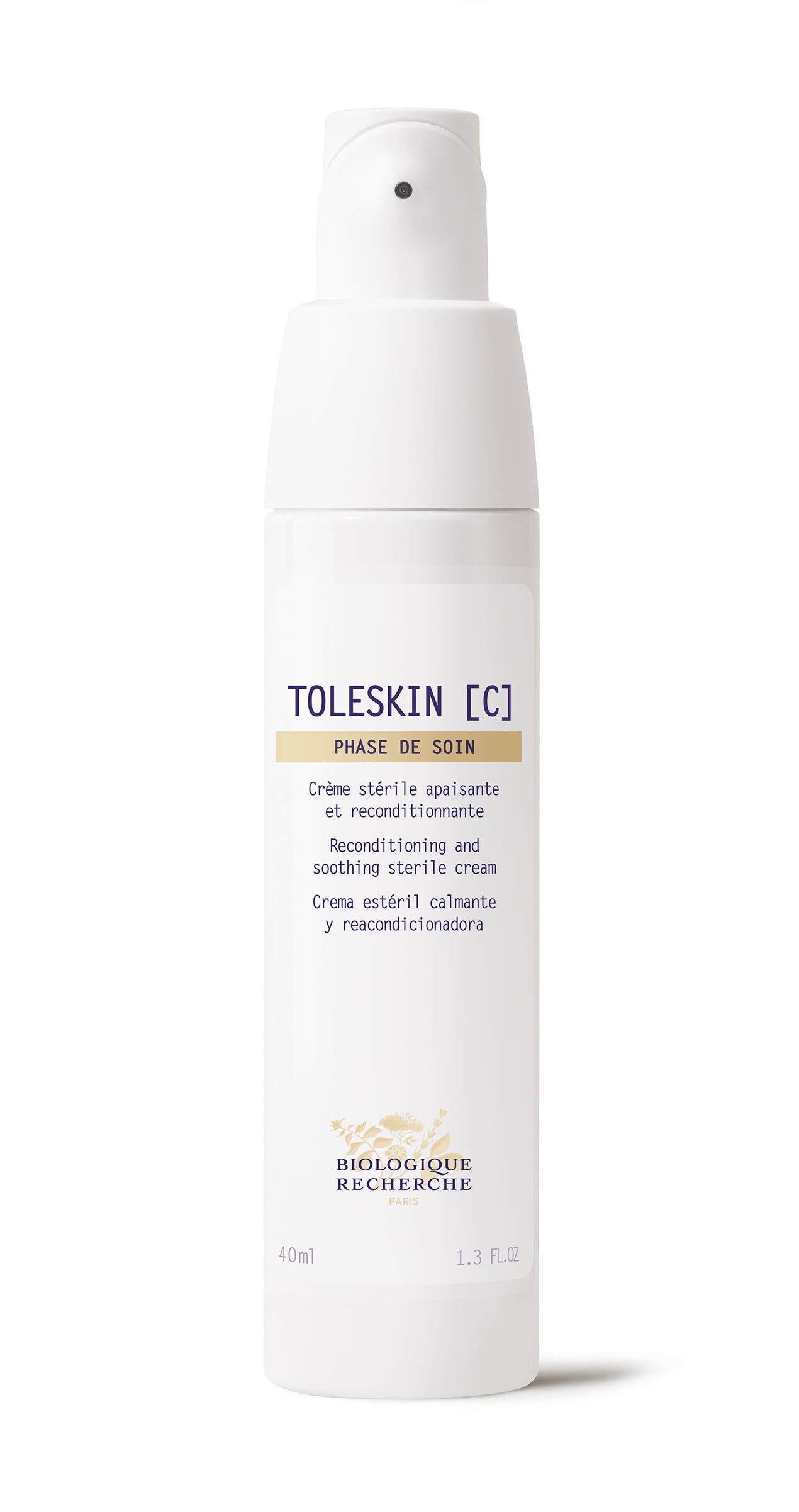 Toleskin C Reconditioning & Soothing Sterile Cream - Moisturizing Hand & Body Lotion for Dry Skin Relief - Perfect for Daily Skincare Routine & Post-Treatment Care
