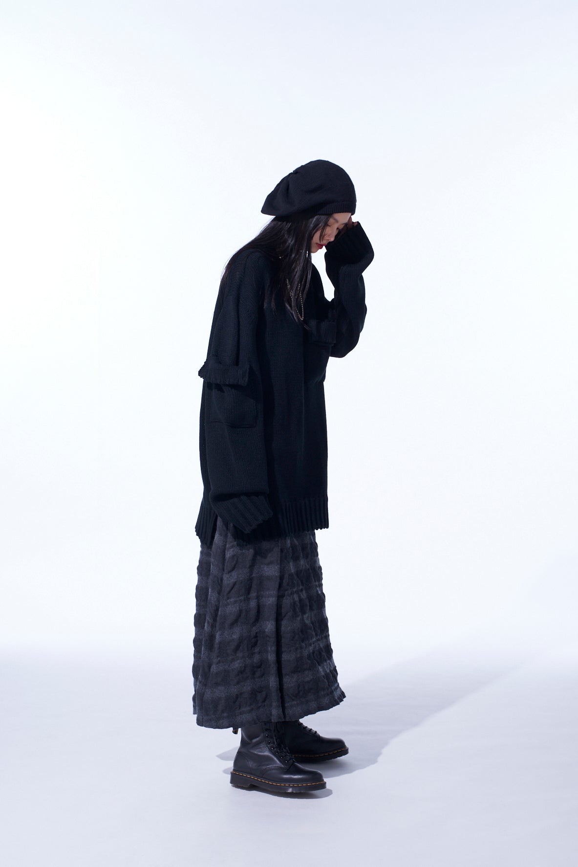 Bulky Wool Big Pocket Pullover Sweater - Warm & Cozy Oversized Knit for Women | Perfect for Winter, Fall & Casual Outings