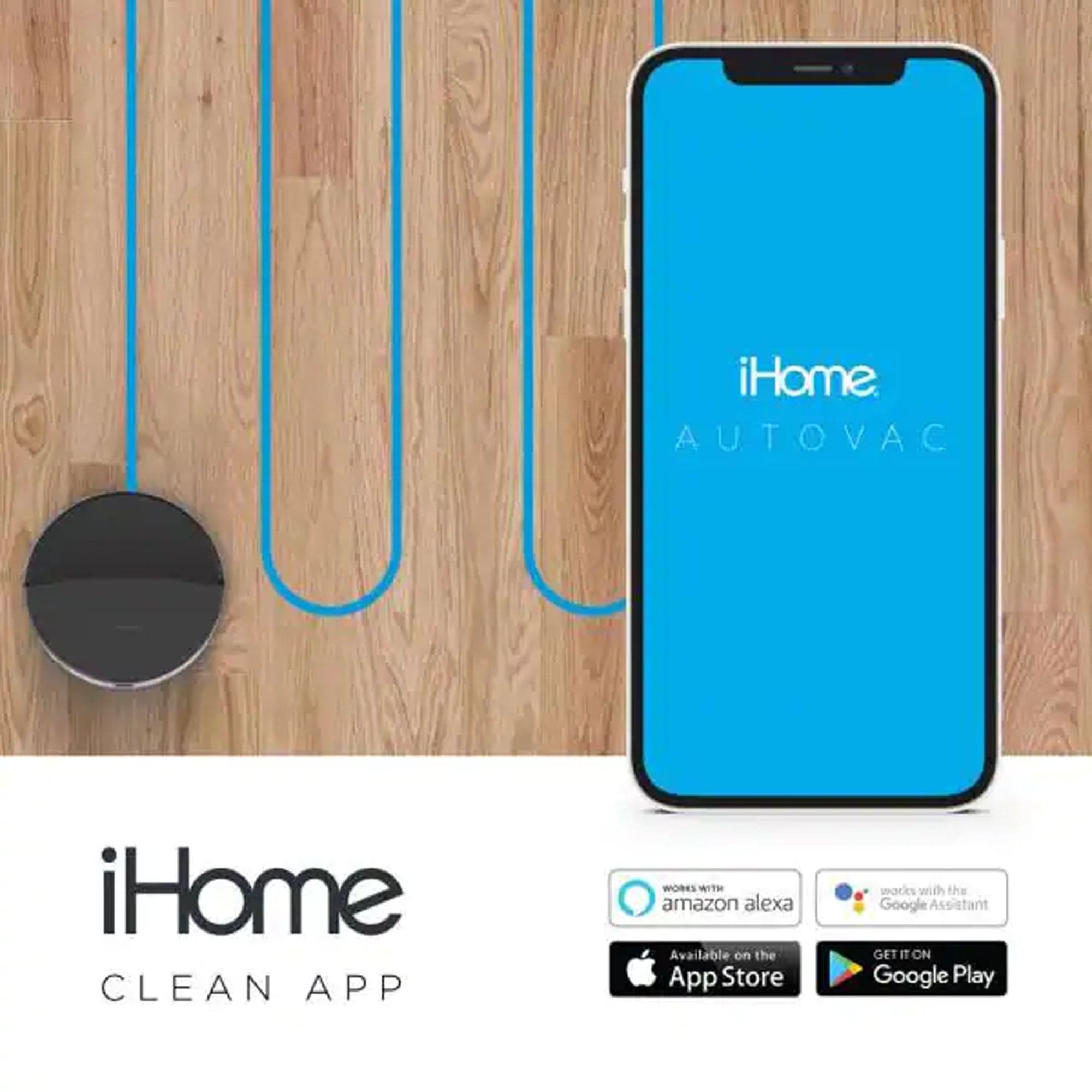 AutoVac Eclipse Smart Robot Vacuum and Mop with WiFi, Mapping & Self-Charging - Perfect for Hardwood Floors, Carpets & Pet Hair Cleaning
