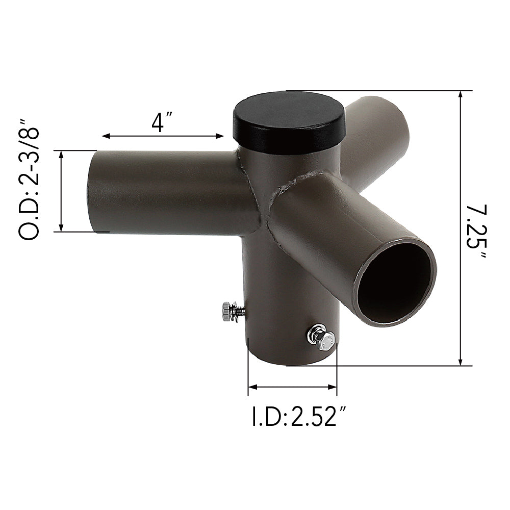 Triple Spoke 120° Tenon Adapter - Heavy Duty Woodworking Tool for Joinery, Cabinet Making & Furniture Repair | Perfect for DIY Projects & Professional Woodworkers