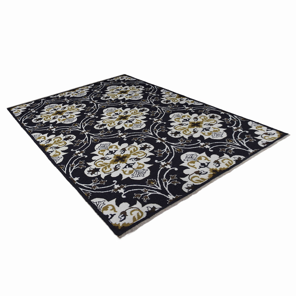 Hand Knotted Sonnet Wool Rug - Traditional Persian Design for Living Room, Bedroom & Dining Area - Soft & Durable Home Decor