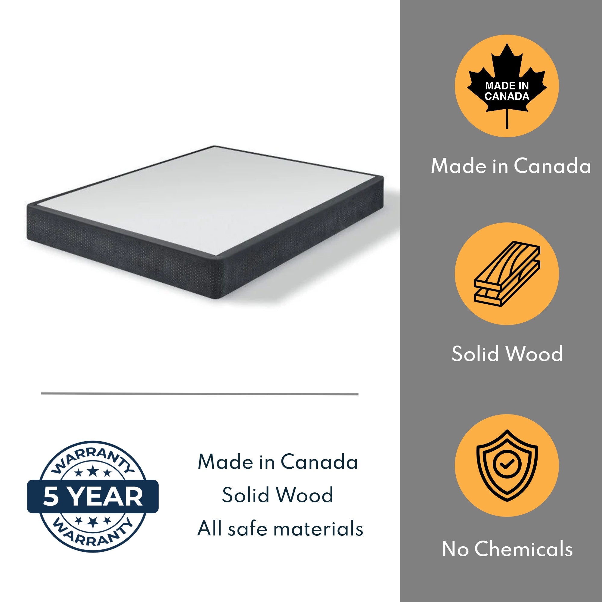 2 Inch Posture Board - Heavy Duty Mattress Foundation for Bed Frame Support, Box Spring Replacement - Ideal for Platform Beds, Adjustable Bases, and Home Use