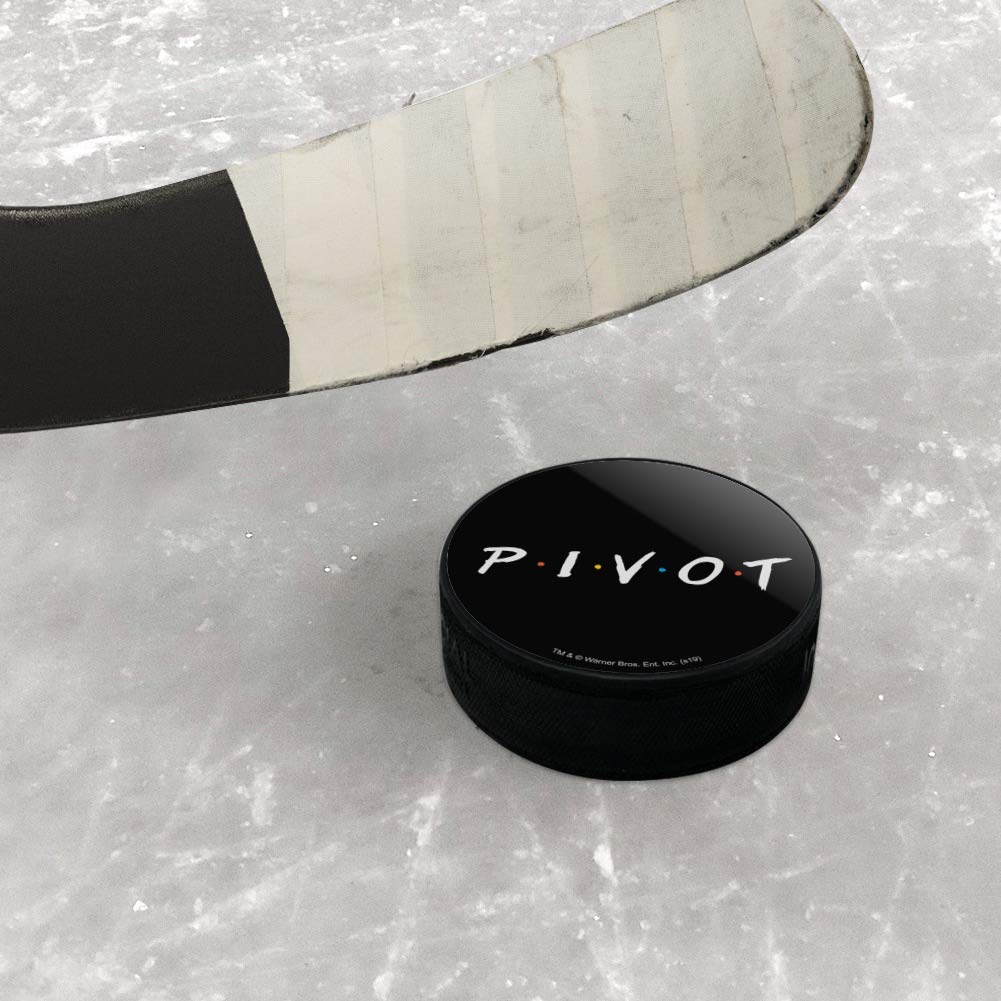 Friends TV Show Themed Pivot Ice Hockey Puck - Officially Licensed Collectible for Hockey Fans & TV Enthusiasts - Perfect for Game Nights, Gifts, and Memorabilia Display
