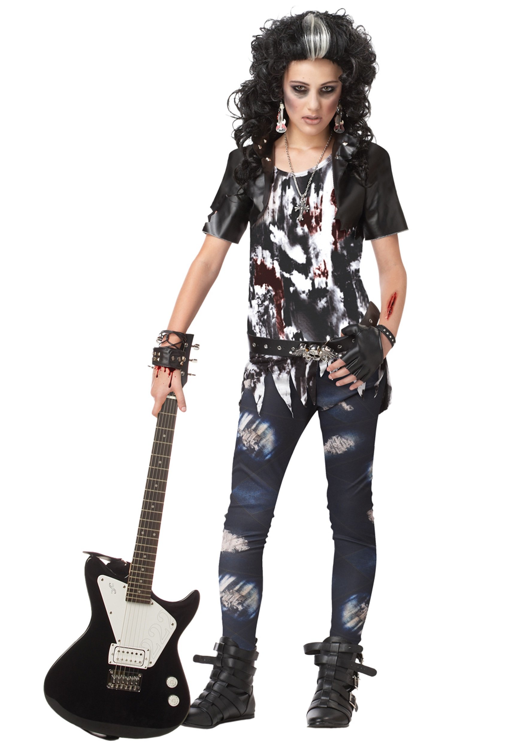 California Costumes Rocked Out Zombie Costume - Halloween Dress Up, Cosplay, and Party Outfit for Adults & Teens