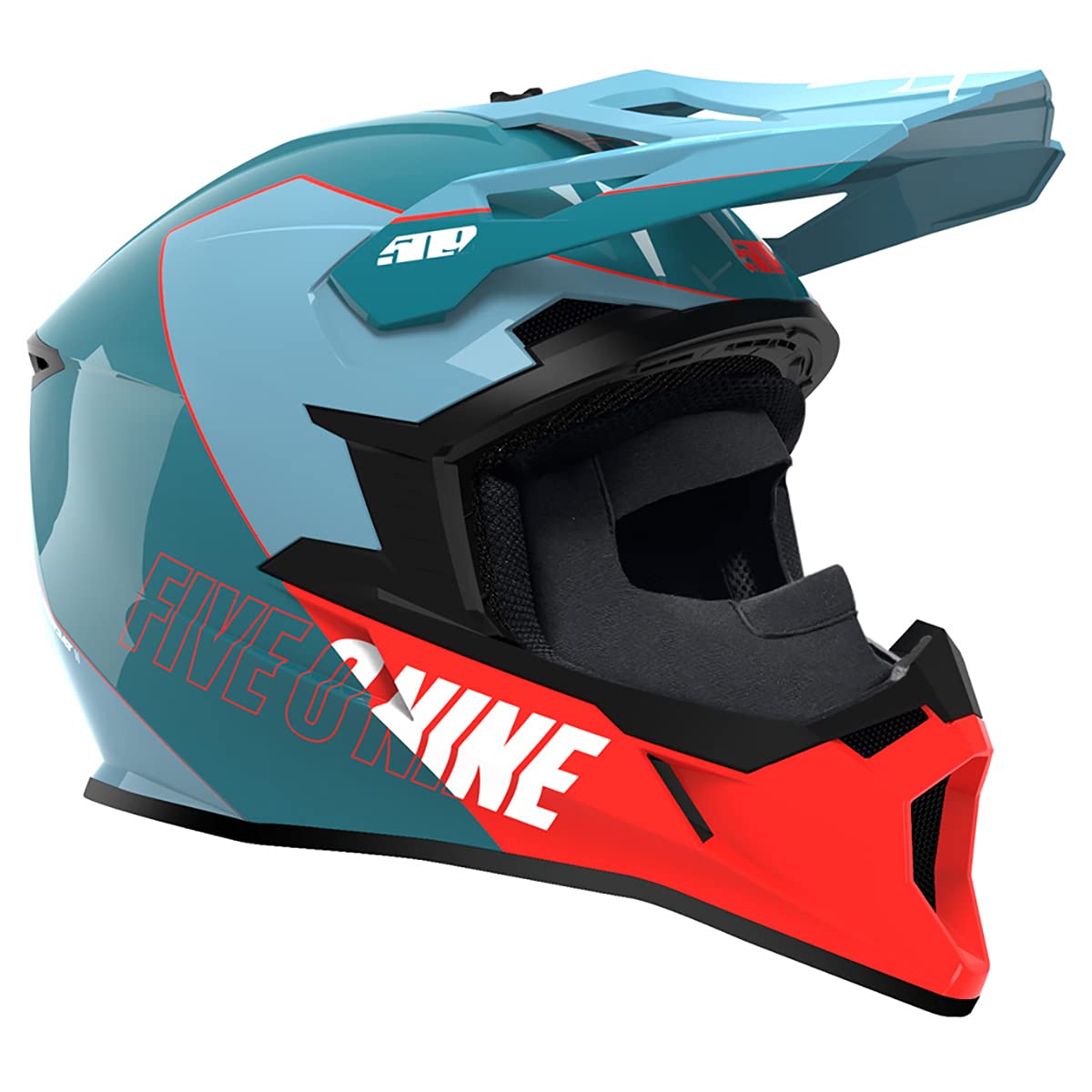 509 Tactical 2.0 Snowmobile Helmet with Fidlock Magnetic Buckle - Lightweight DOT Certified Motorcycle ATV Dirt Bike Helmet for Winter Sports & Extreme Riding