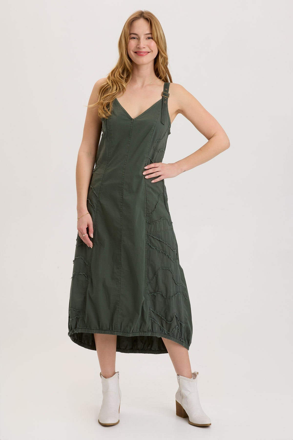 Kezia Women's Bubble Hem Dress - Flowy Short Sleeve Party Cocktail Dress for Summer, Weddings & Special Occasions