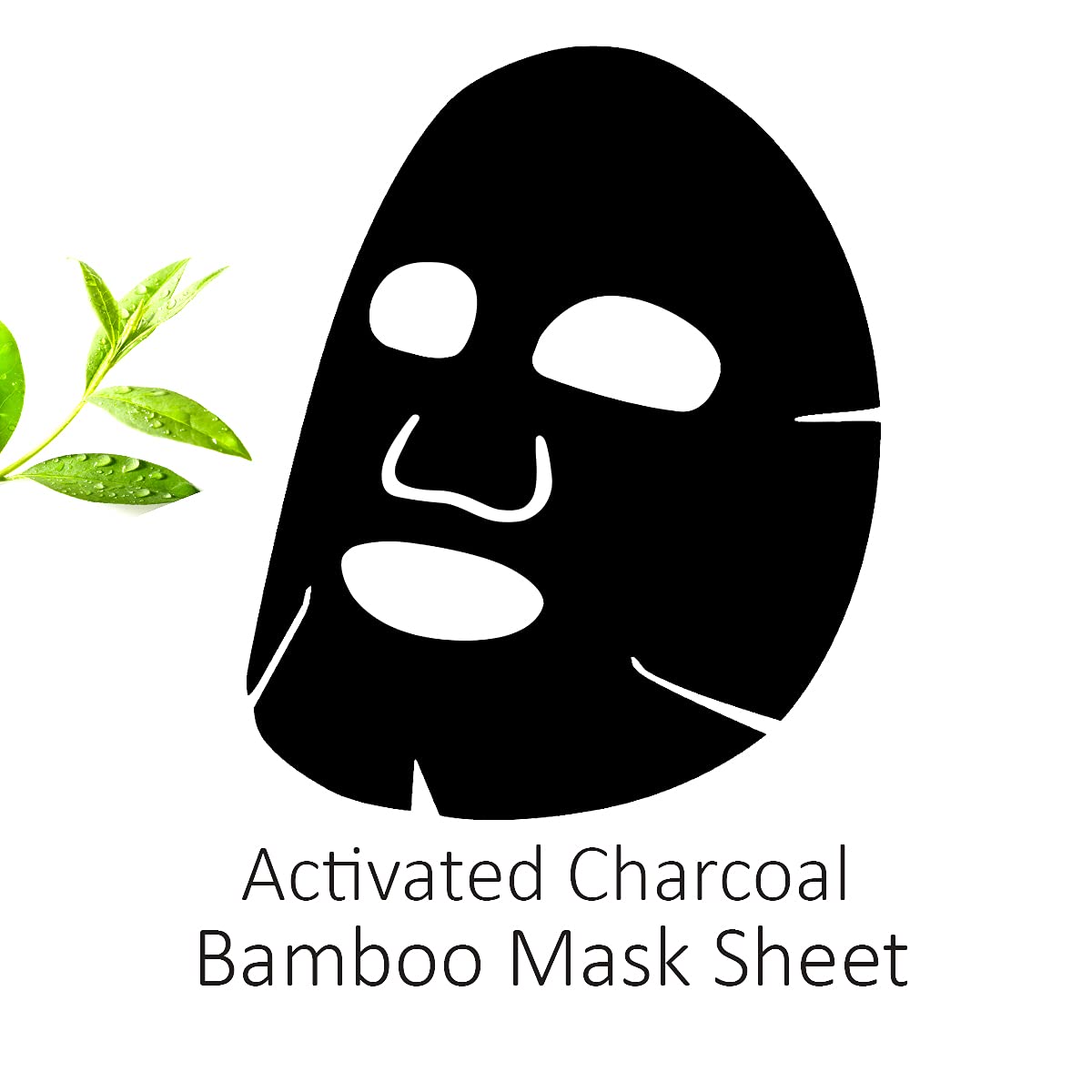Masking Diva Charcoal Facial Sheet Mask Combo Pack of 5 | Natural Detoxifying Blackhead Removal Face Mask for Women & Men | 100ml/g Each | Perfect for Spa Night, Self-Care Routine & Gift Giving