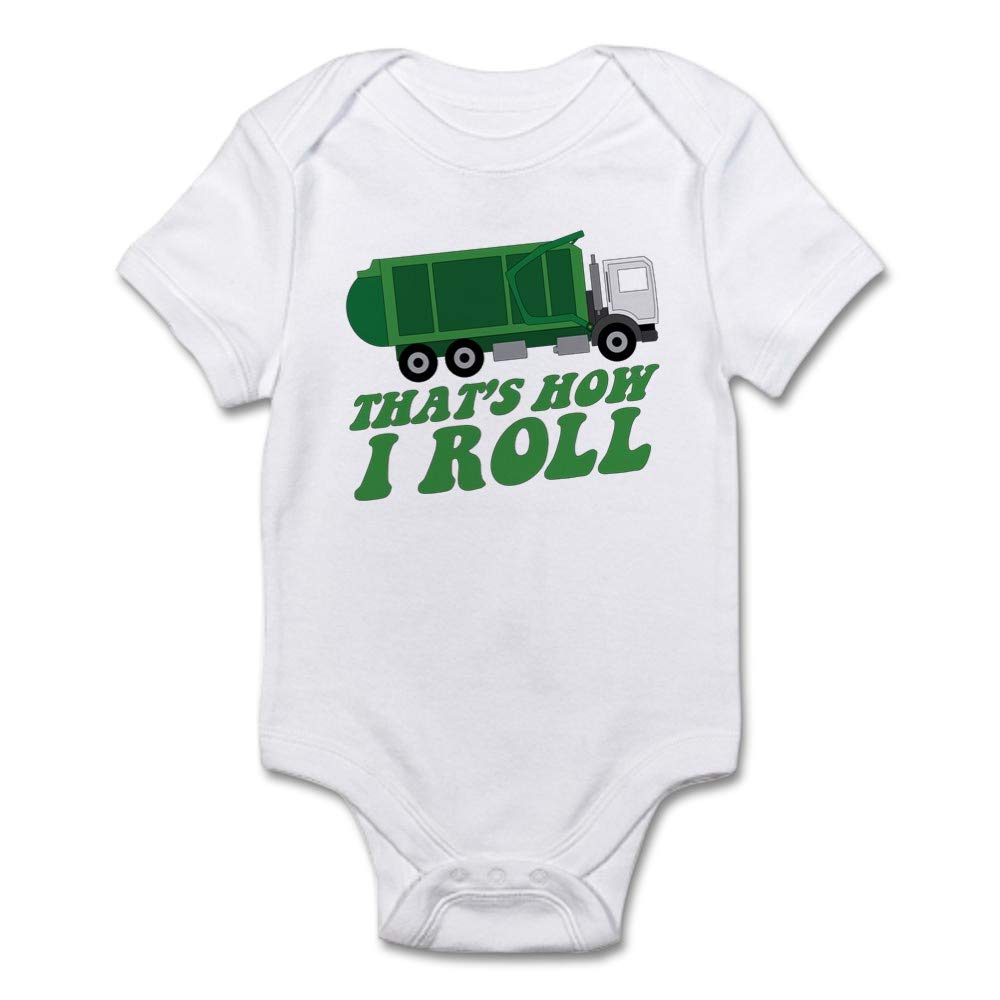 Garbage Truck Baby Bodysuit - Cute Infant Onesie for Boys & Girls | Perfect for Playtime, Birthday Parties & Truck-Themed Events