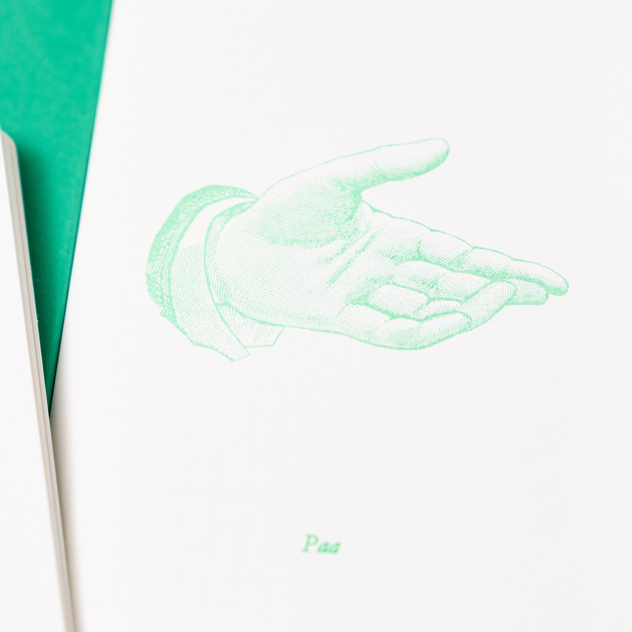 Goo Choki Paa Premium 3-Pack Notebook Set - Letterpress Lettering & Complementary Design for Journaling, Note Taking & Gift Giving