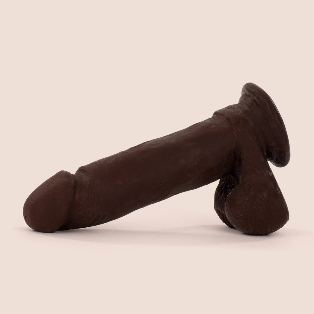 Ultra Realistic Dual Density Dildo 8 Inch with Balls - The D™ Perfect D ULTRASKYN for Couples & Solo Play - Lifelike Feel for Enhanced Pleasure