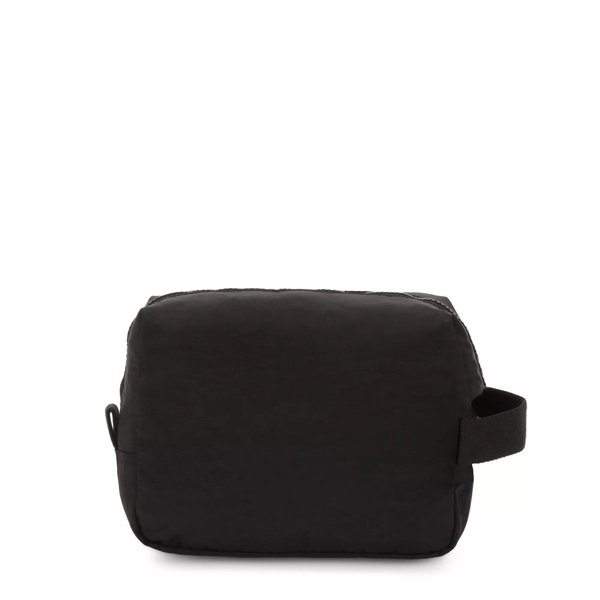 Kipling Parac Small Toiletry Bag - Water-Resistant Travel Cosmetic Organizer (Black Noir) | Perfect for Carry-On Luggage, Gym Essentials & Weekend Getaways