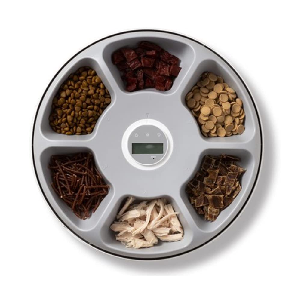 Automatic Pet Feeder for Cats and Dogs - Smart Food Dispenser with Timer, Portion Control & Voice Recorder - Perfect for Home, Travel, and Busy Pet Owners