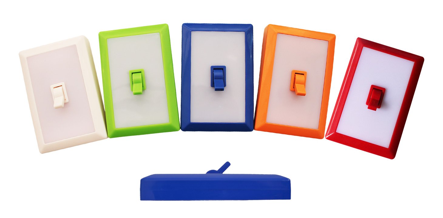 Diamond Visions 08-1415 Plug-in Night Light with On/Off Switch - Perfect for Bedrooms, Hallways & Nurseries