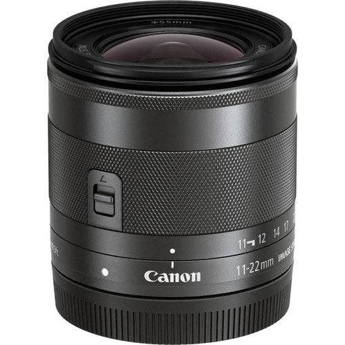 Canon EF-M 11-22mm f/4.5-5.6 IS STM Wide-Angle Zoom Lens for EOS M Series - Perfect for Landscape, Travel & Vlogging Photography